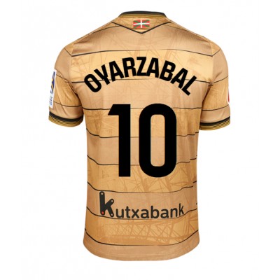 Fotbalové Dres Real Sociedad Mikel Oyarzabal #10 Venkovní 2024-25 Krátký Rukáv Fotbalové Dres Real Sociedad Mikel Oyarzabal #10 Venkovní 2024-25 Krátký Rukáv